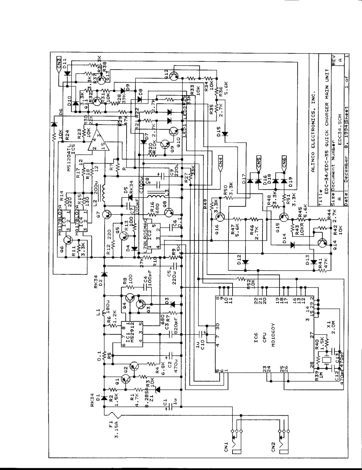 Alinco EDC34, EDC35 Service Manual