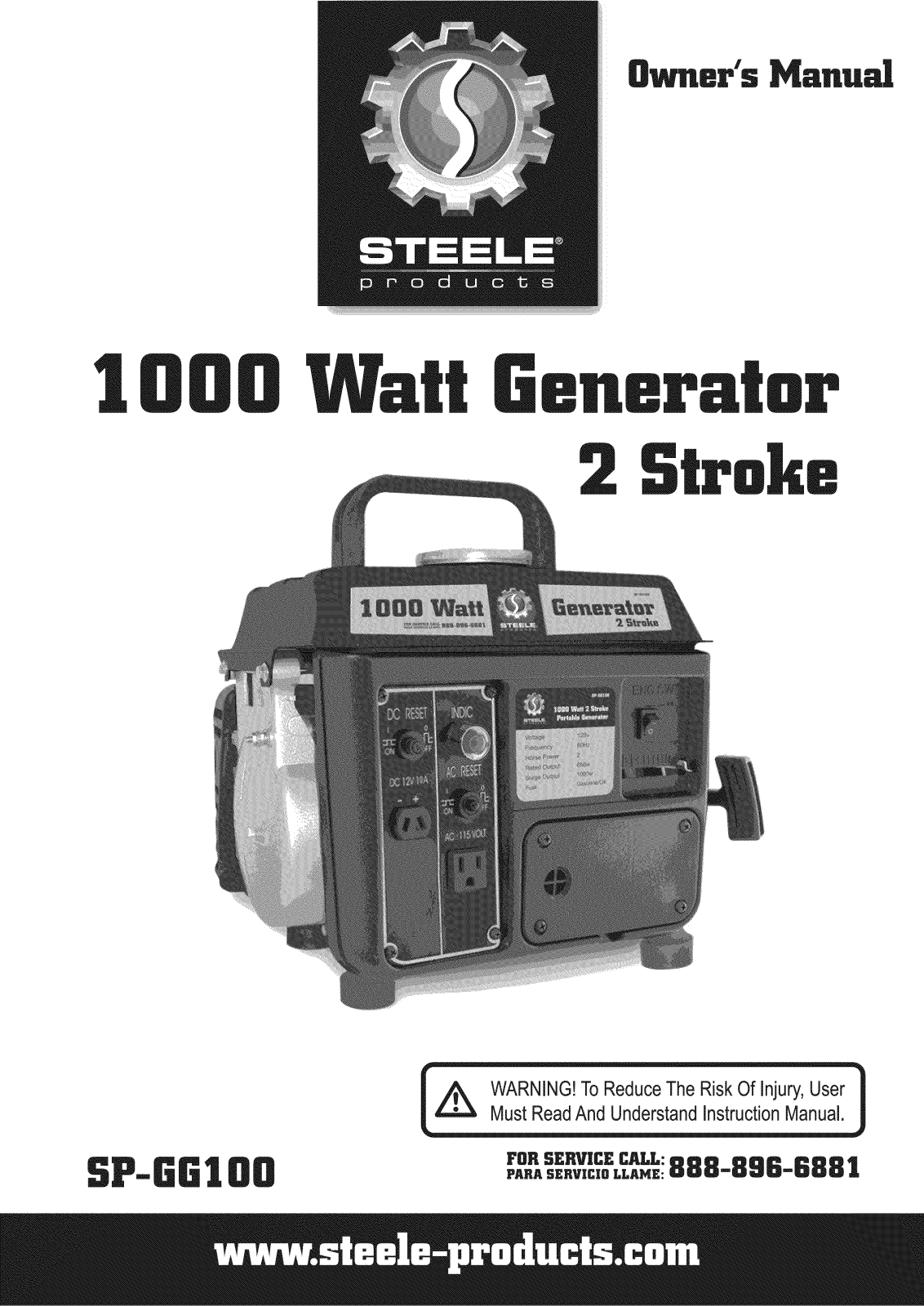 Steele SP-GG100 User Manual - ManualMachine.com