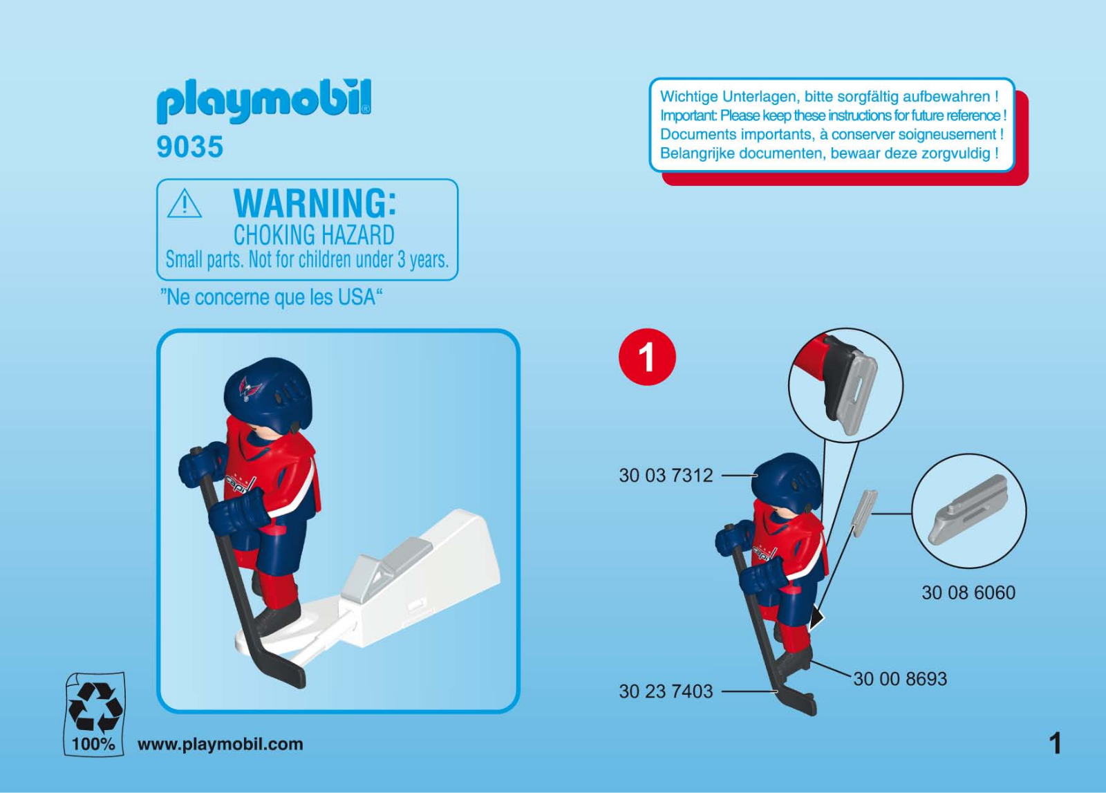 Playmobil 9035 Instructions