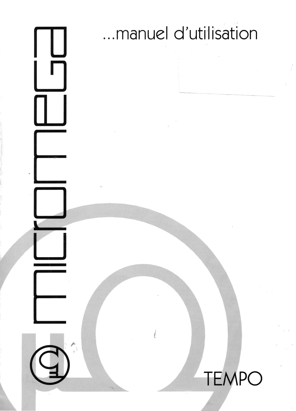 MICROMEGA Tempo 2 User Manual