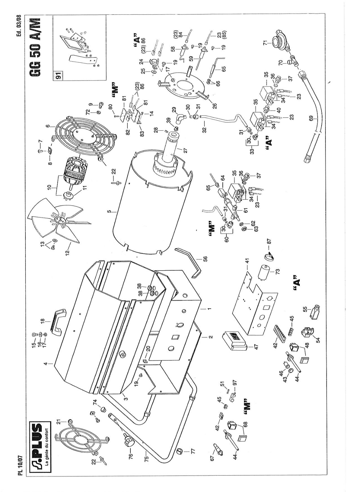 S.plus GG 50 A, GG 50 M User Manual