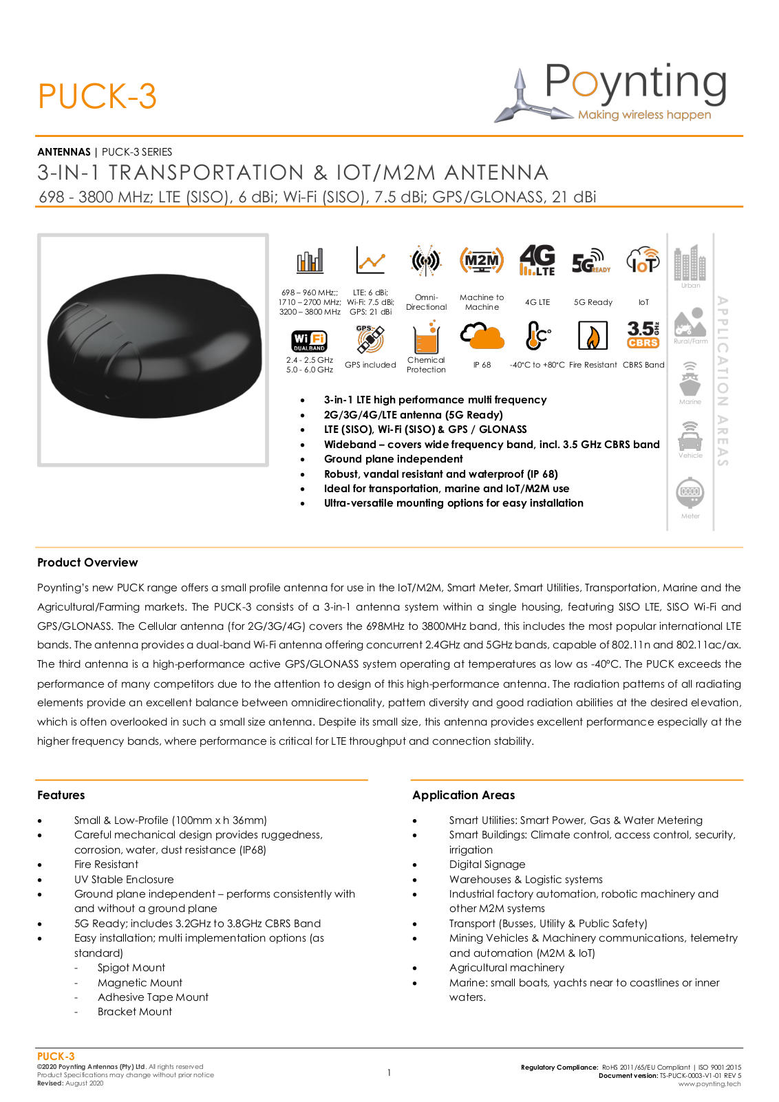POYNTING POY PUCK-3 Datasheet - ManualMachine.com