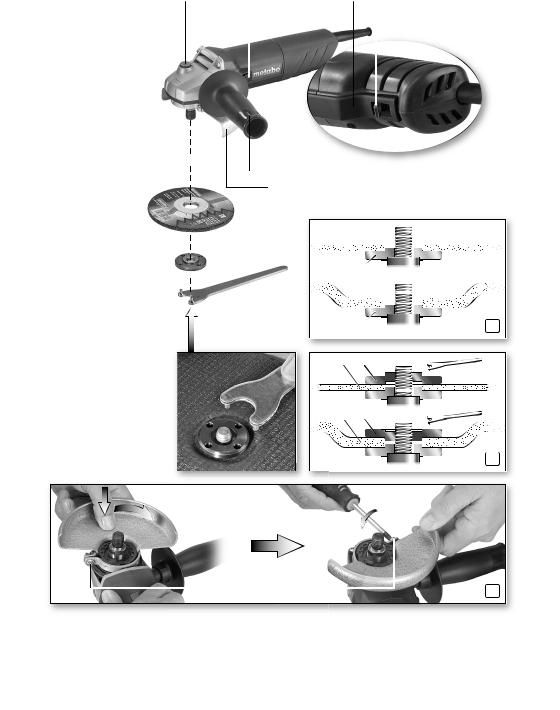 Metabo W 720-100, W 720-115, W 720-125, W 780, W 820-115 User guide