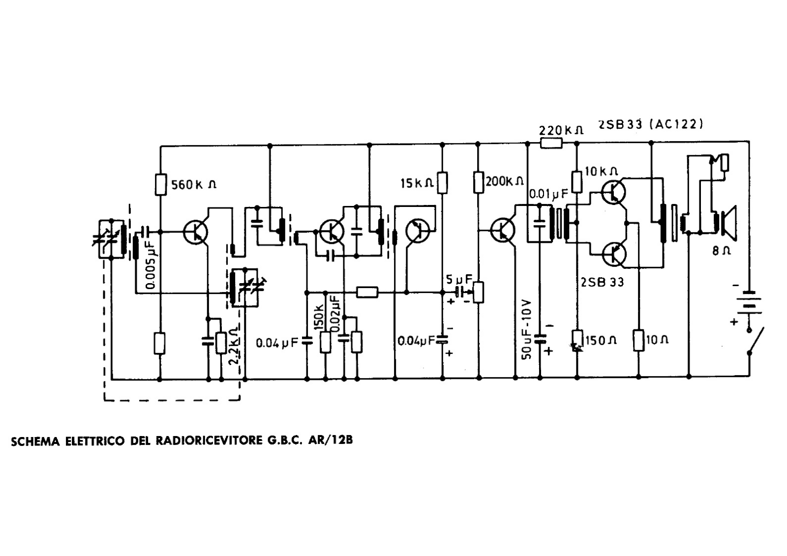 GBC ar 12b schematic