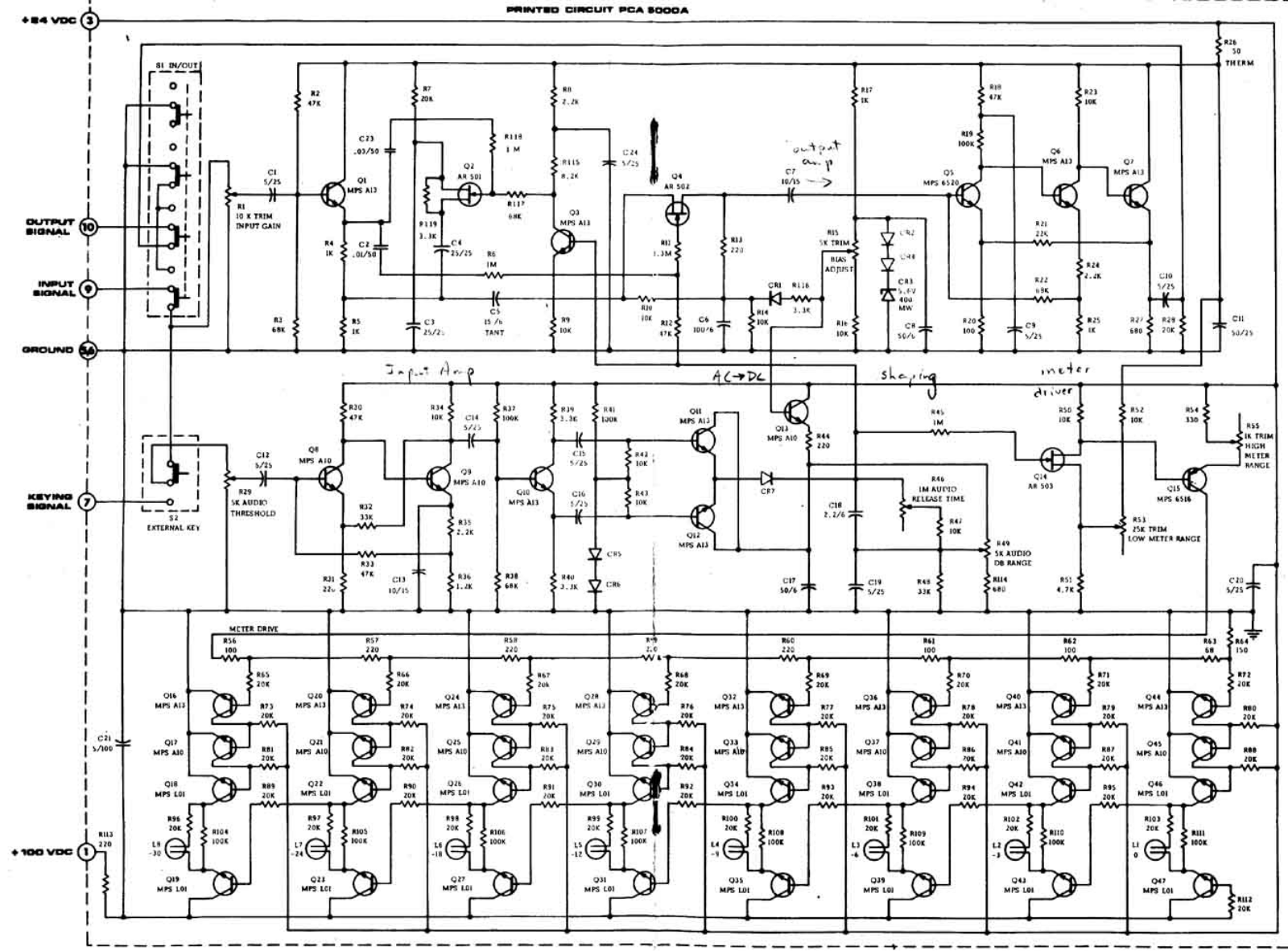 Acoustic Research Kepex 500 Gate Schematic