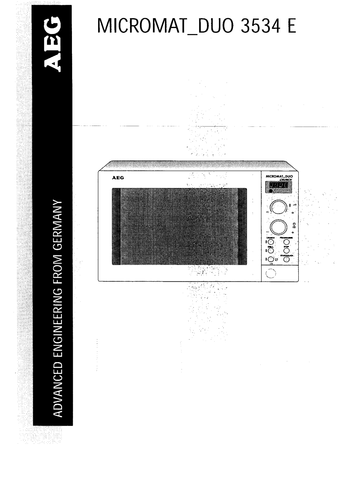 AEG MCD3534E User Manual