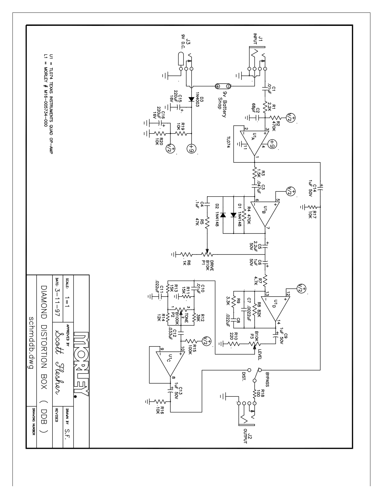 Morley Pedals DDBES User Manual