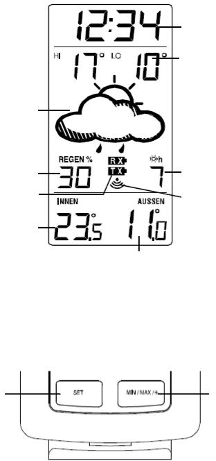 Techno Line WD1070 Operating Instructions