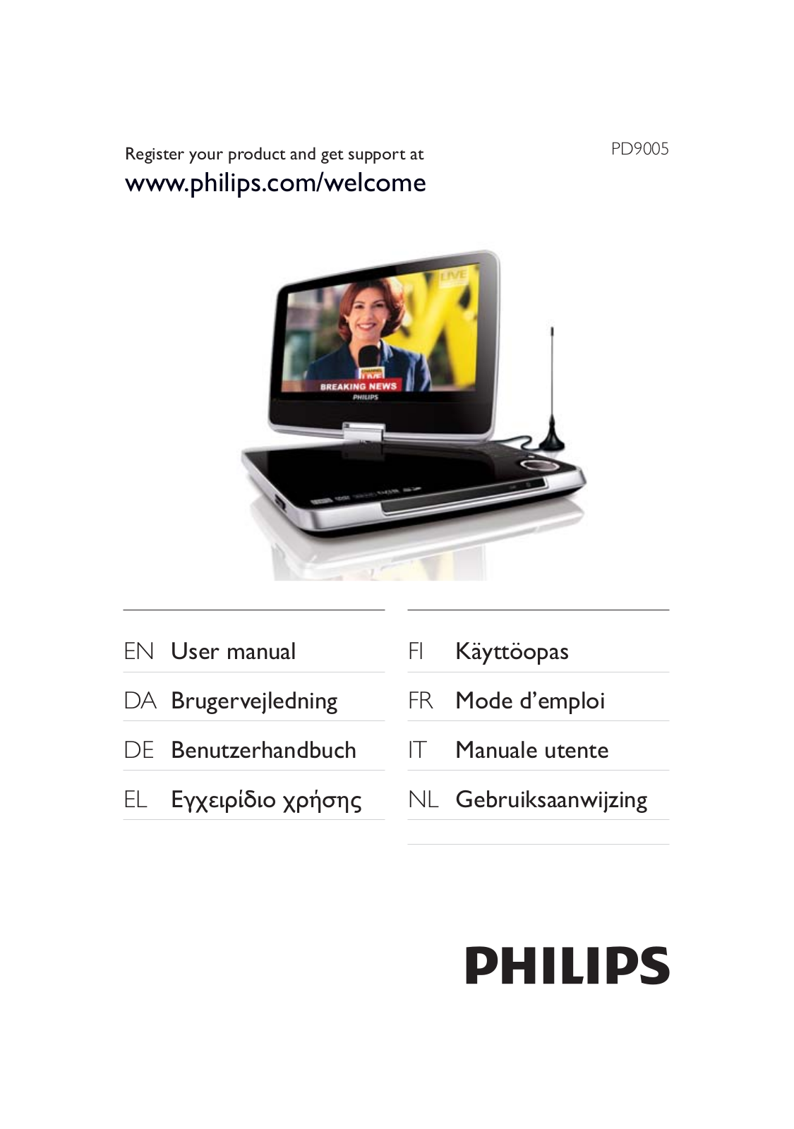 Philips PD9005, PD9005-12 User Manual