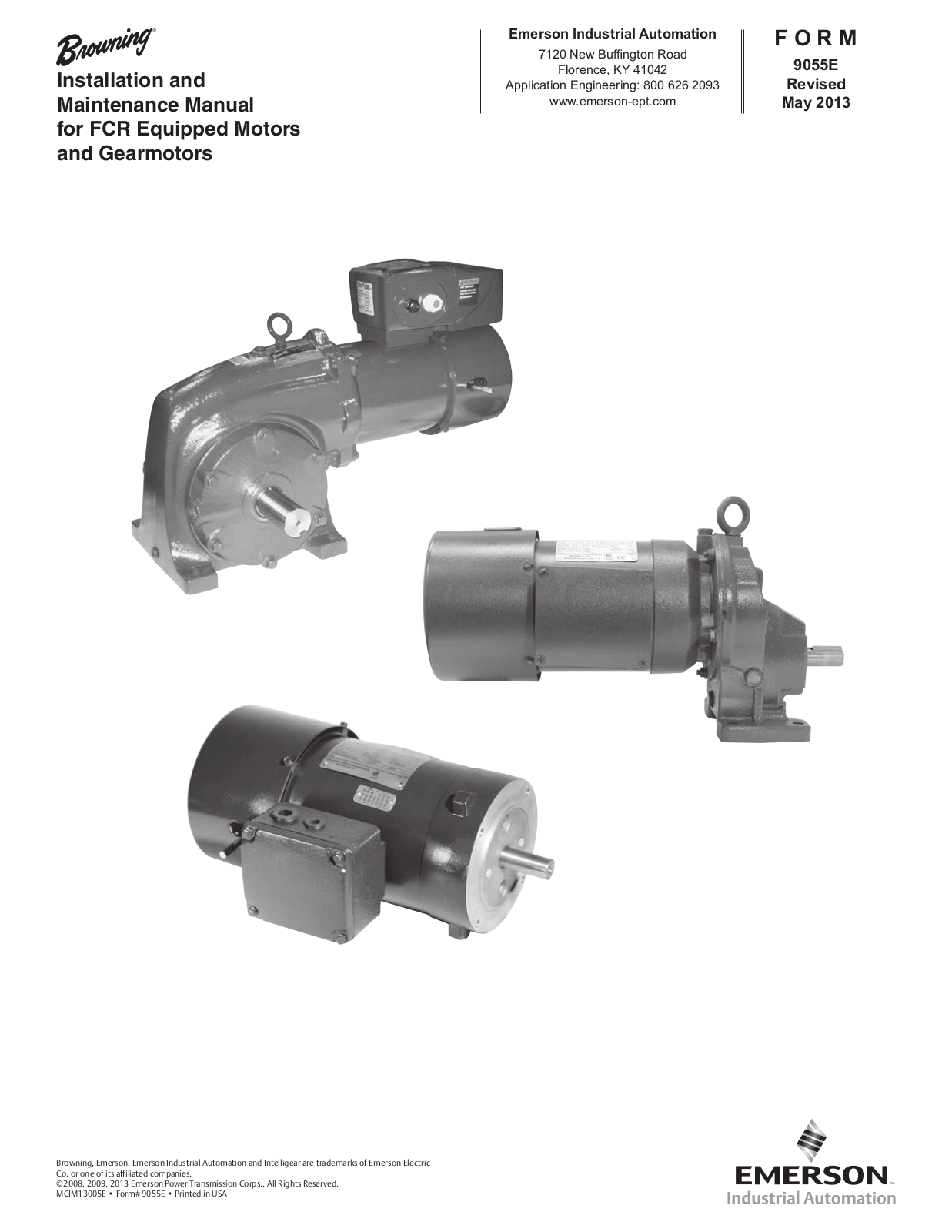 Emerson 9055E user guide