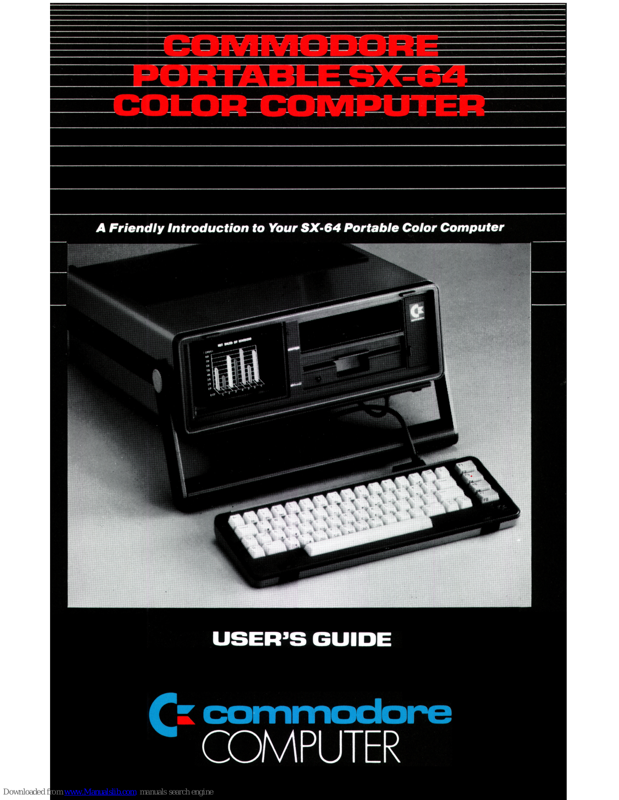 Commodore SX-64 User Manual