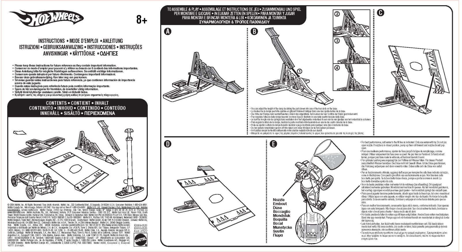 Fisher-Price K0009 Instruction Sheet