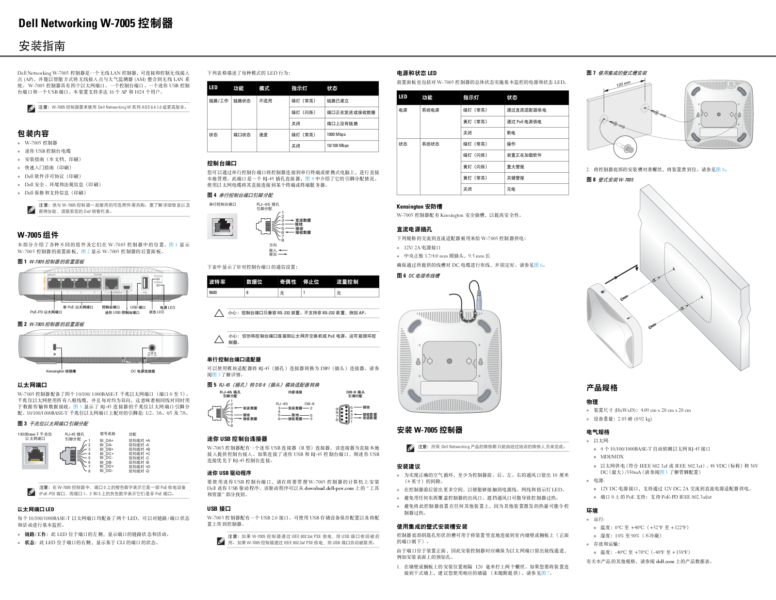 Dell W-7005 User Manual