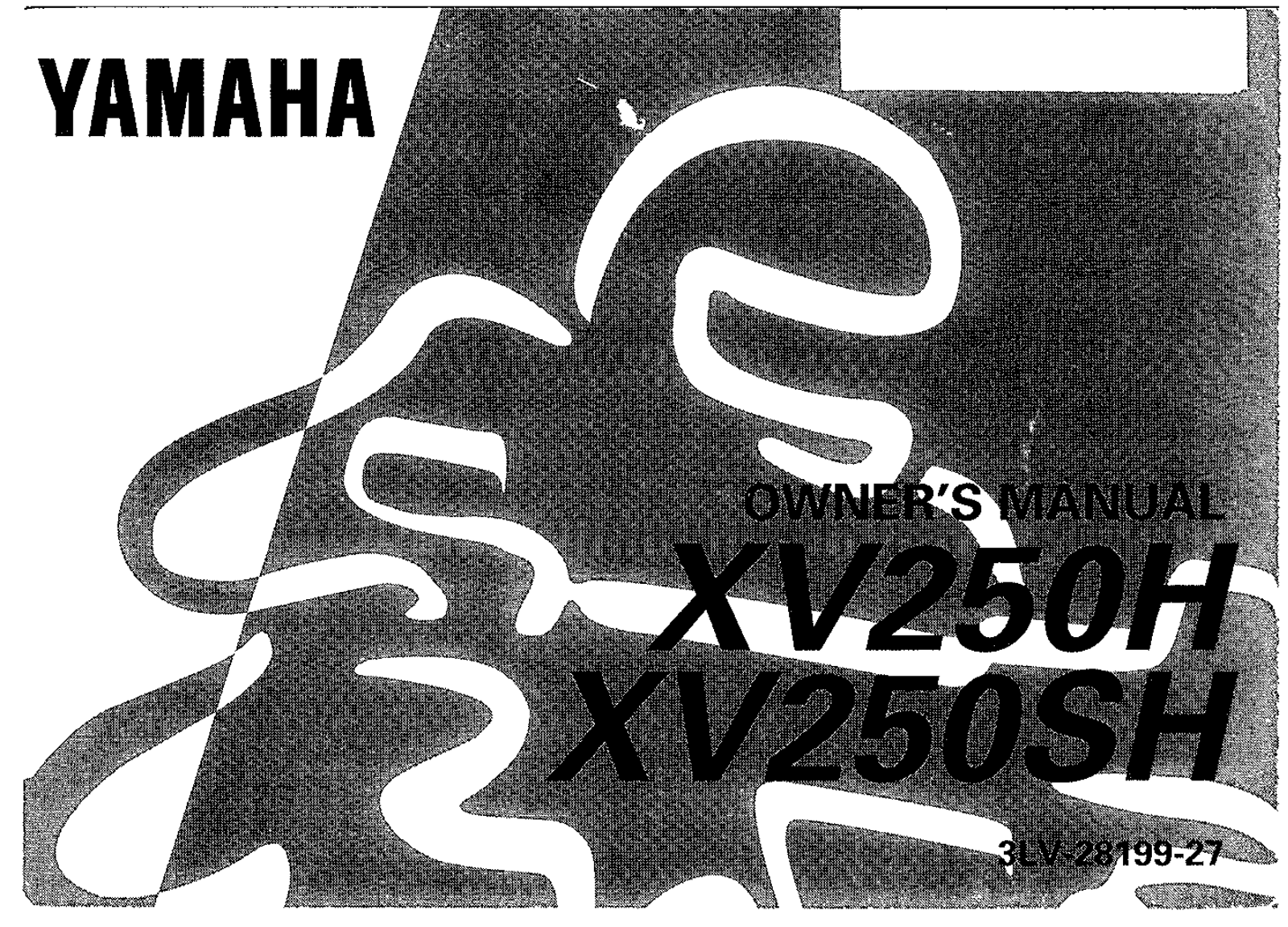 Yamaha XV250 (H) (SH) 1996 Owner's manual