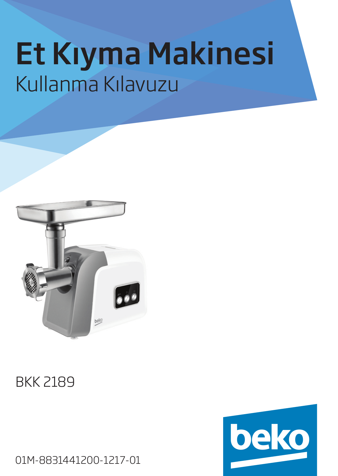Beko BKK 2189 User manual