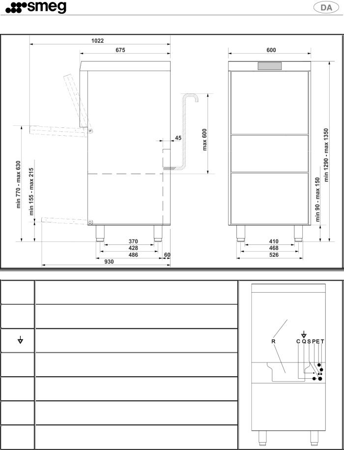 Smeg FD526DS User manual