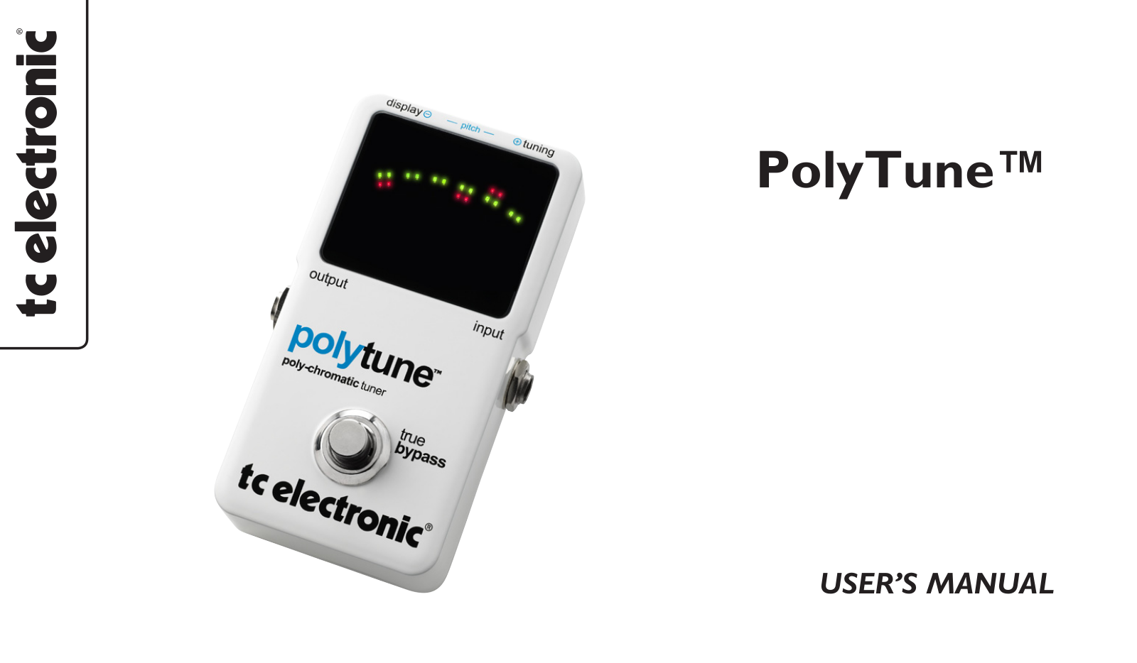 TC Electronic PolyTune Classic User Manual