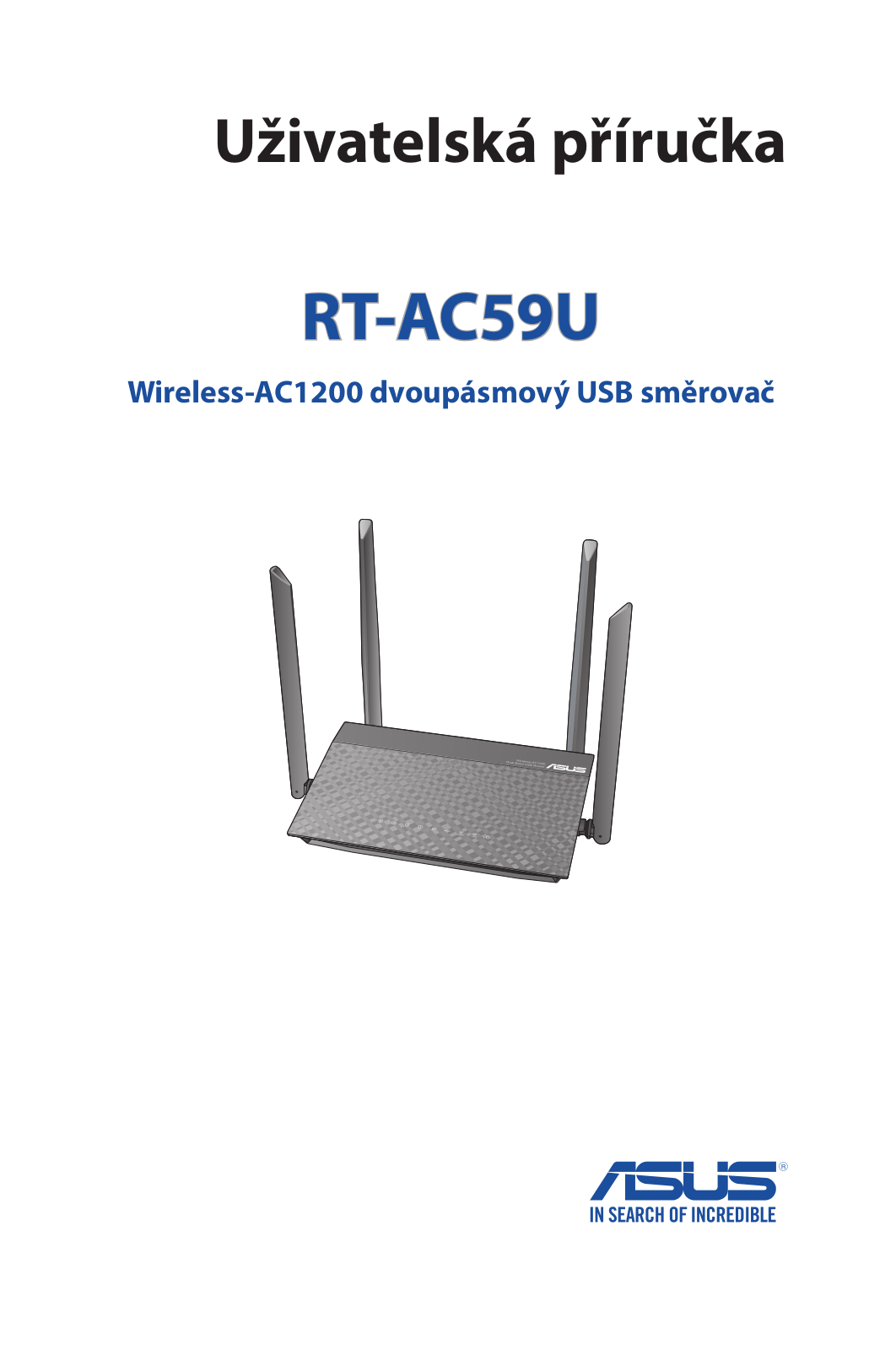 Asus RT-AC59U - AC1500 User Manual