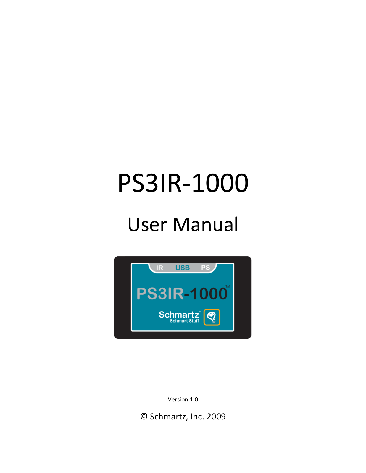 Schmartz U1269 User Manual