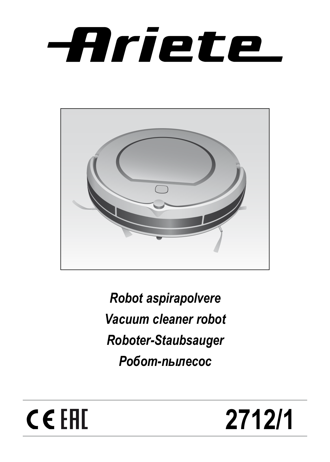 Ariete 2712/1 User guide - ManualMachine.com