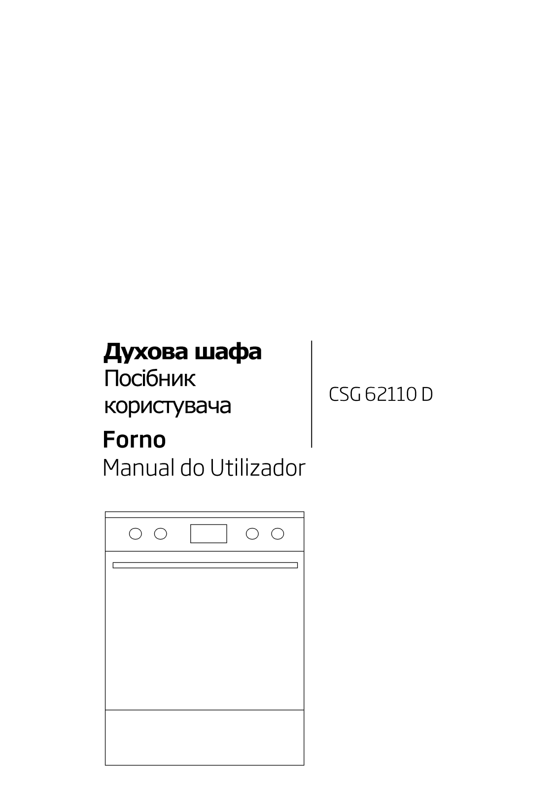 Beko CSG62110D User manual