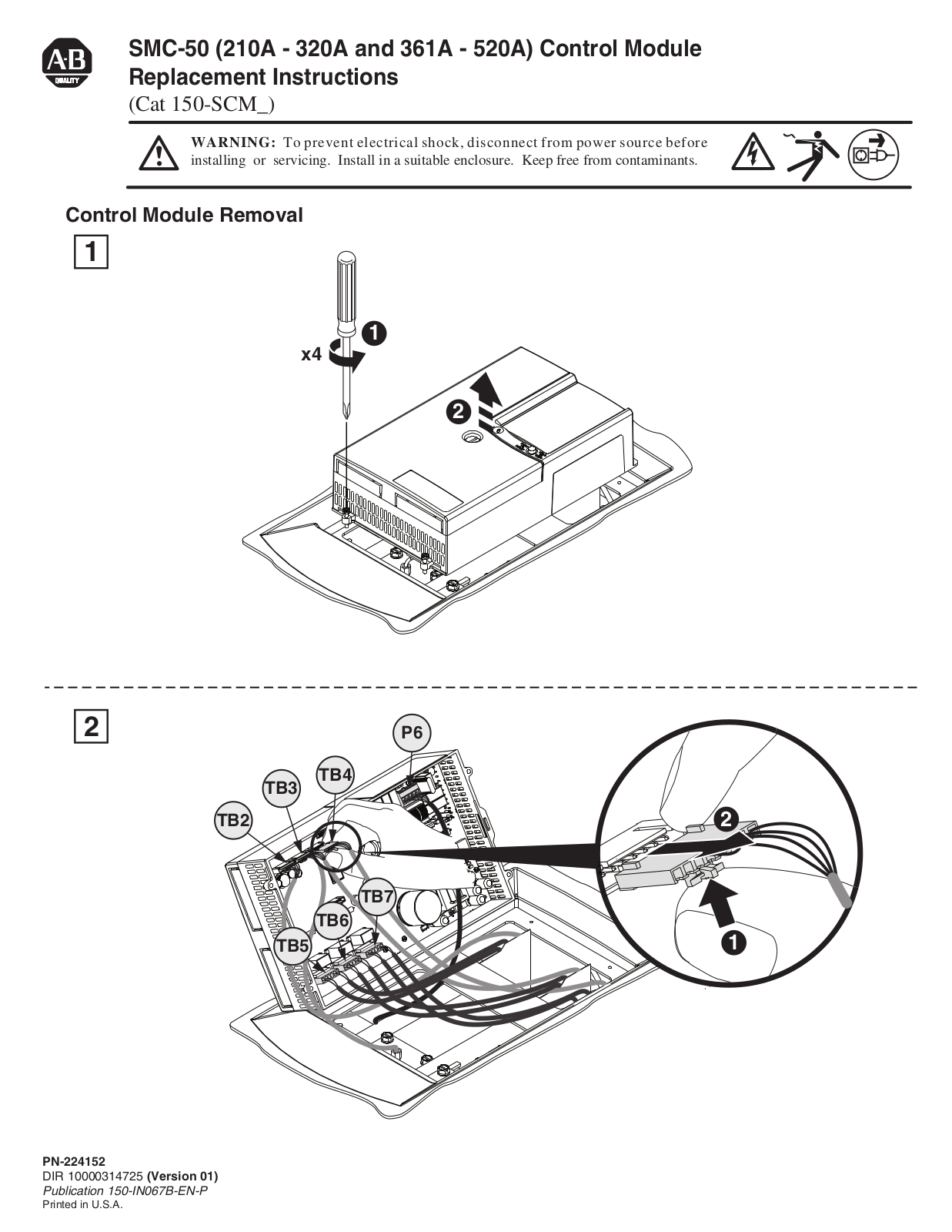 Rockwell Automation 150-SCMx User Manual