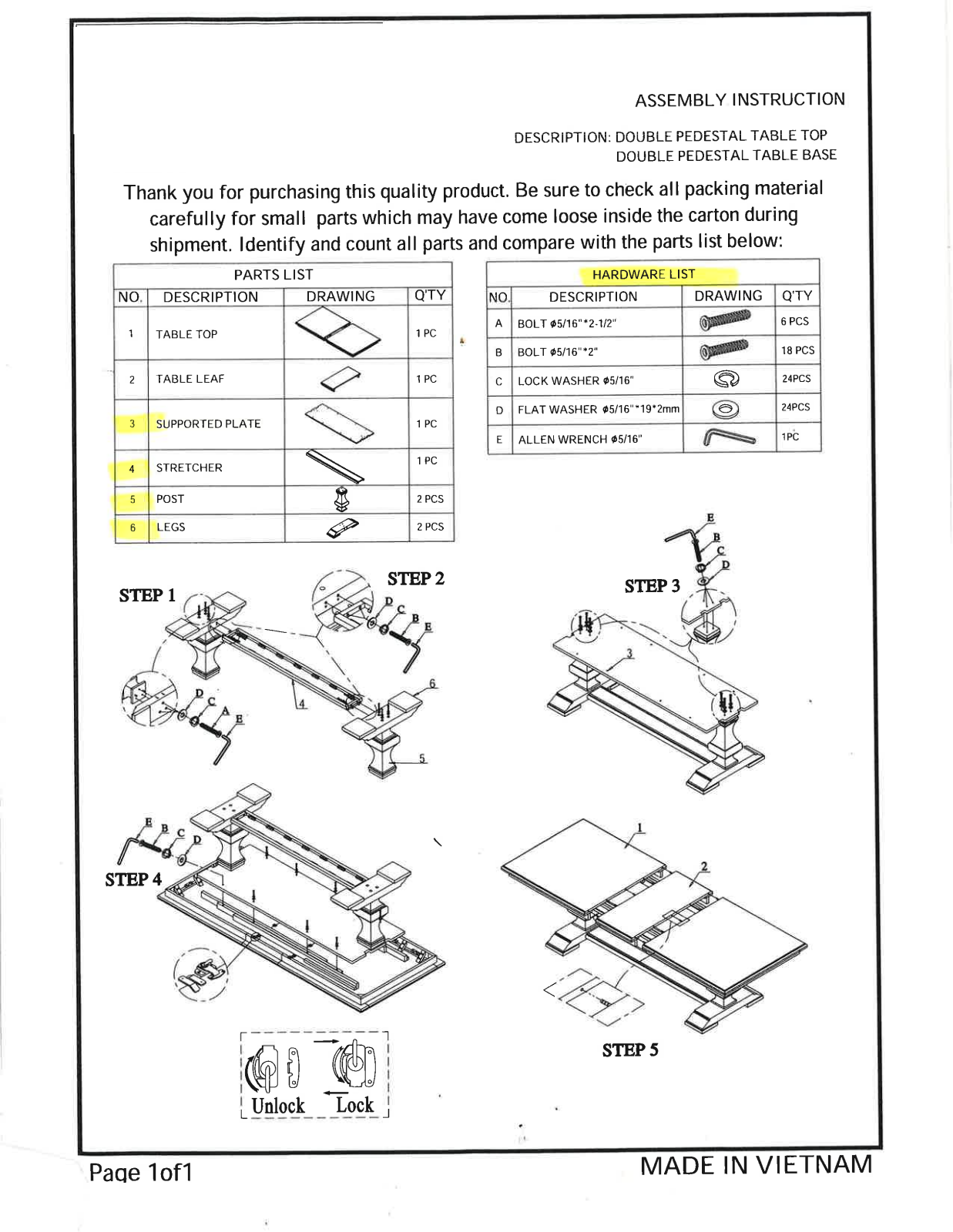 Greyleigh™ GRYL6854 Installation & Assembly - ManualMachine.com