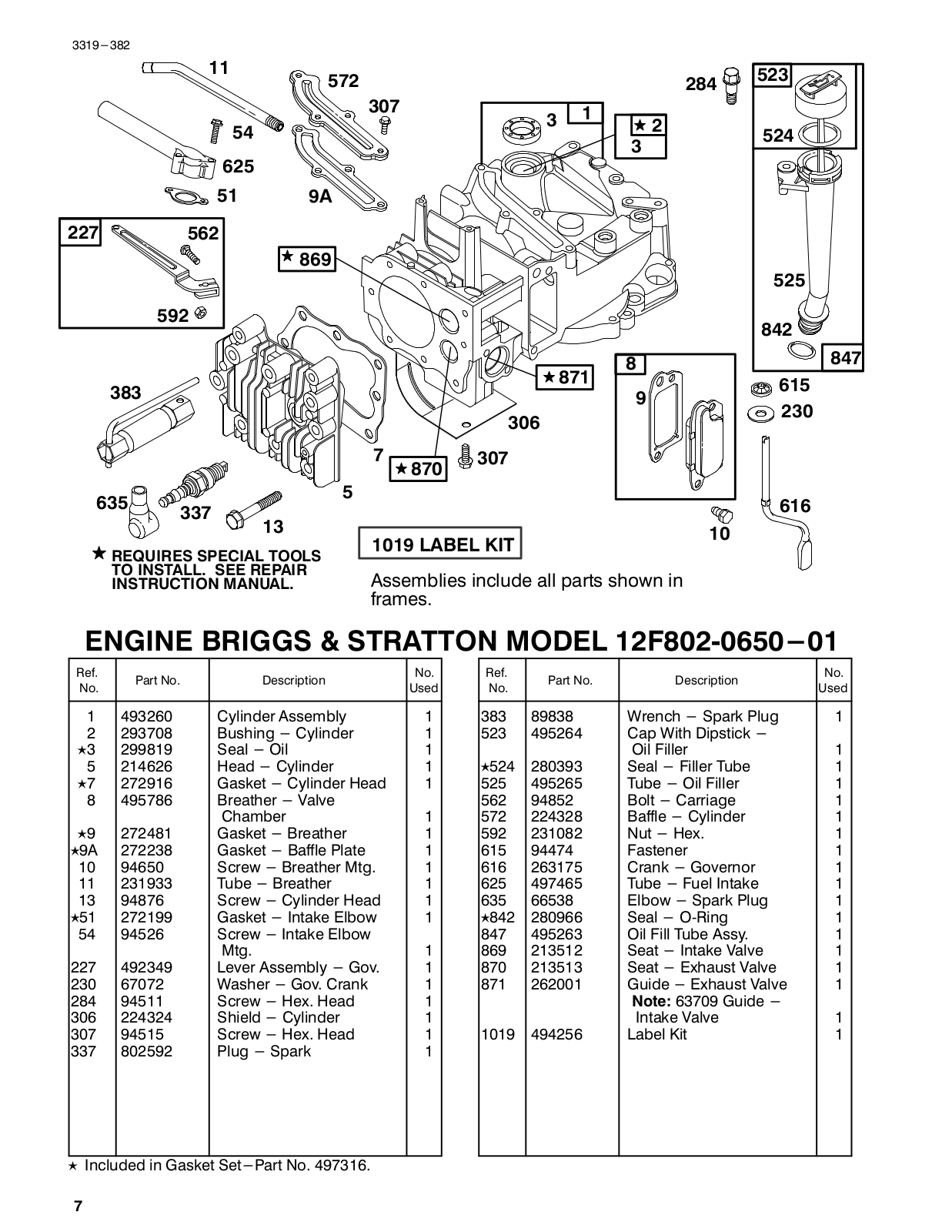 Toro 20776 Parts Catalogue