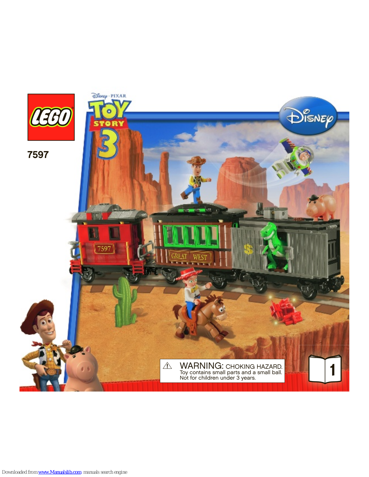 LEGO Toy Story 3 7597 Building Instructions