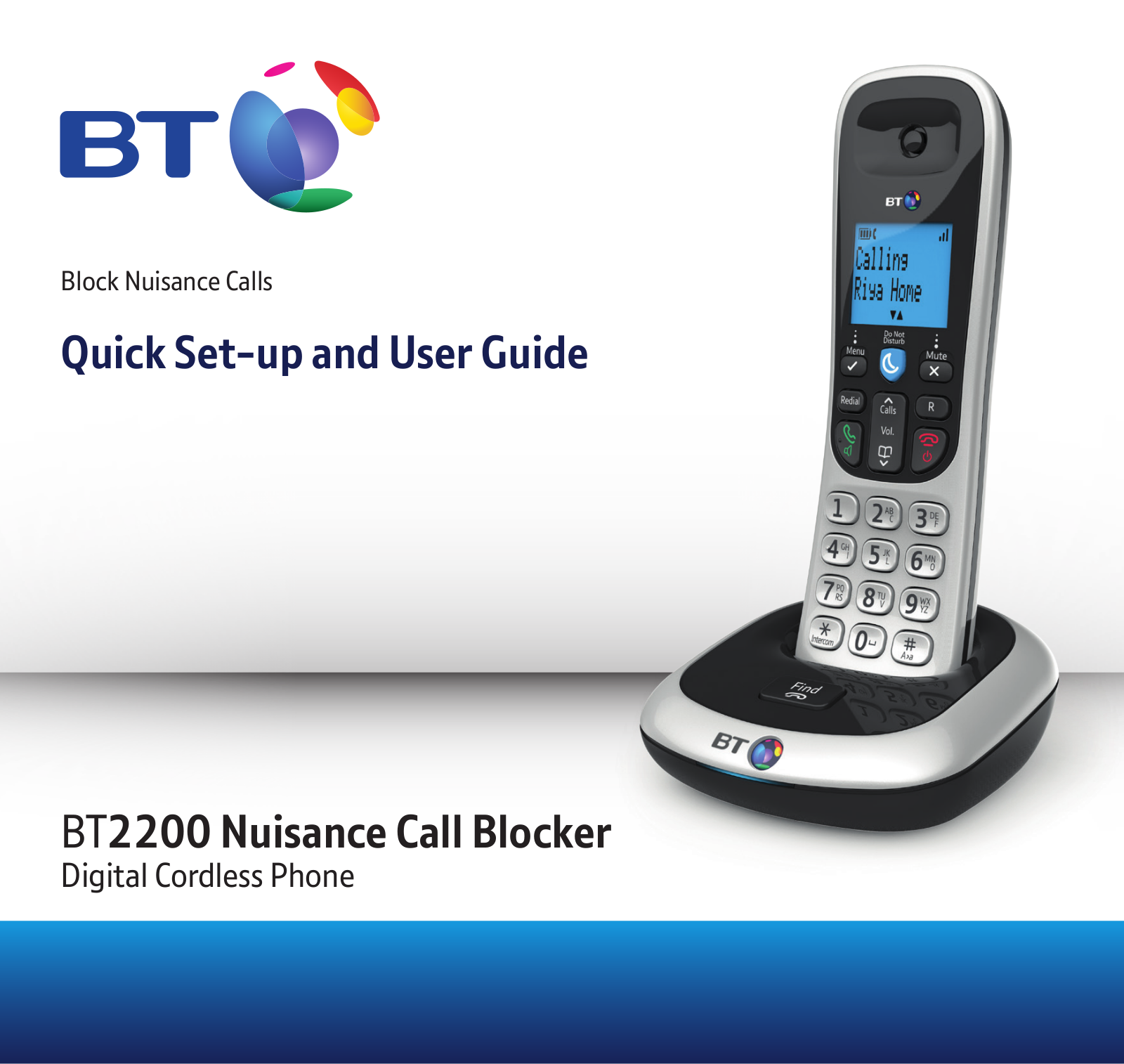 BT 2200 Nuisance Call Blocker Instruction manual