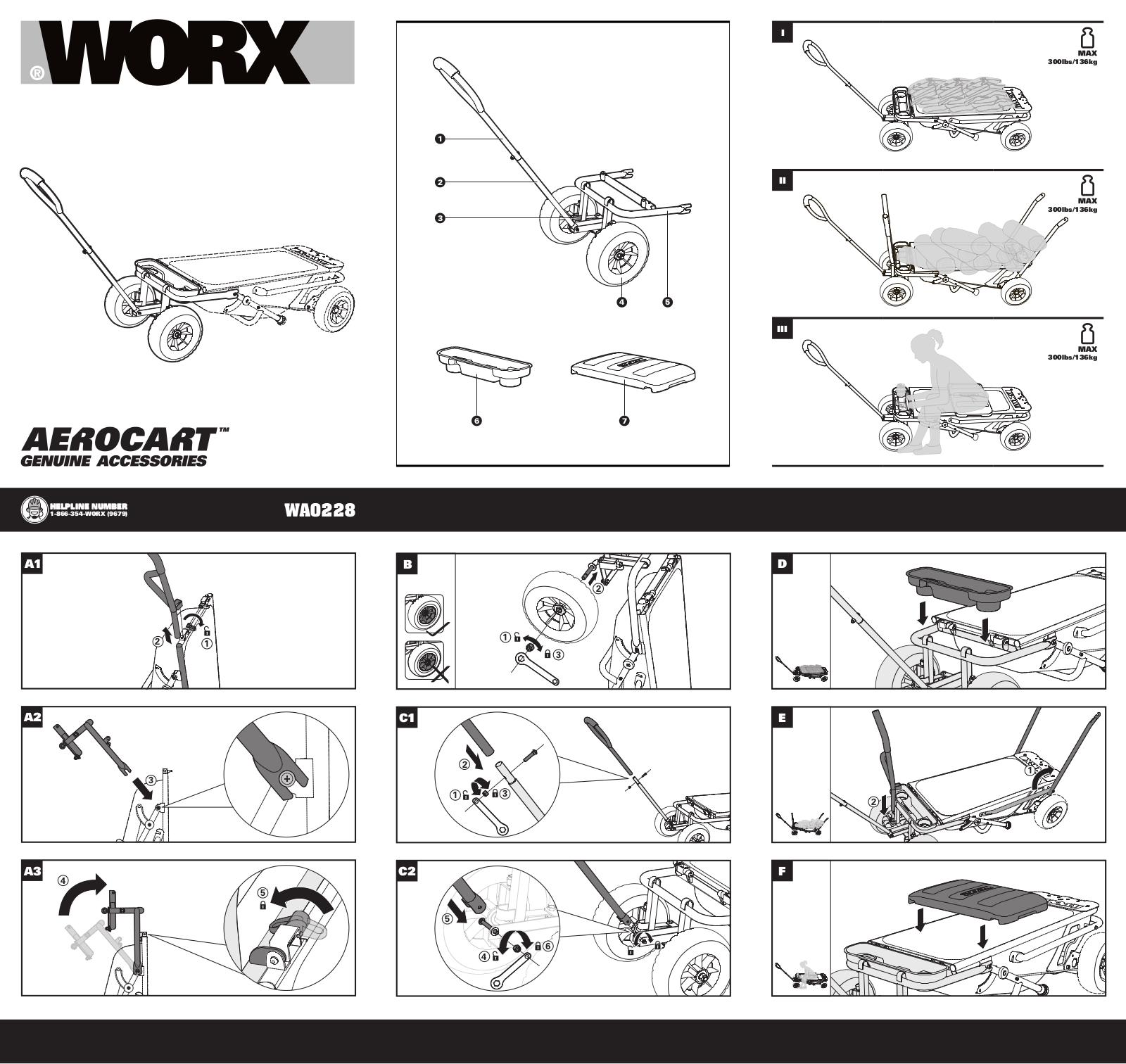 WORX Tools WA0228 User Manual