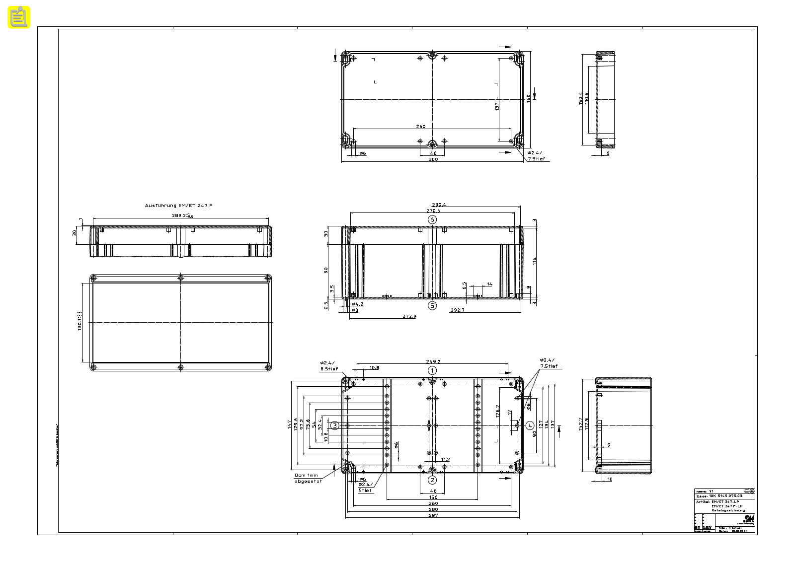 BOPLA BOPLA EM 247 F Datasheet - ManualMachine.com