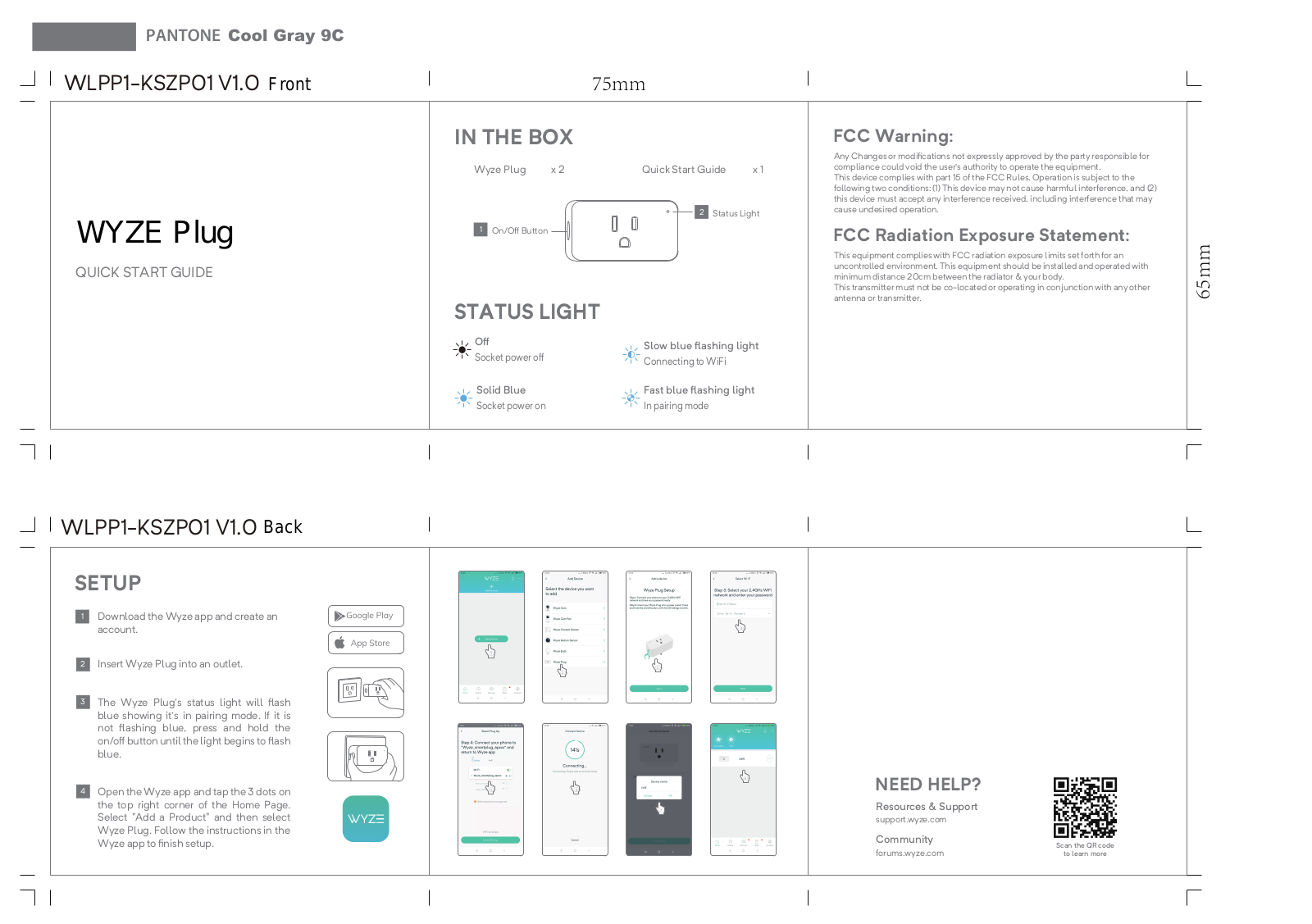 TianJin HuaLai Technology WLPP1 User Manual