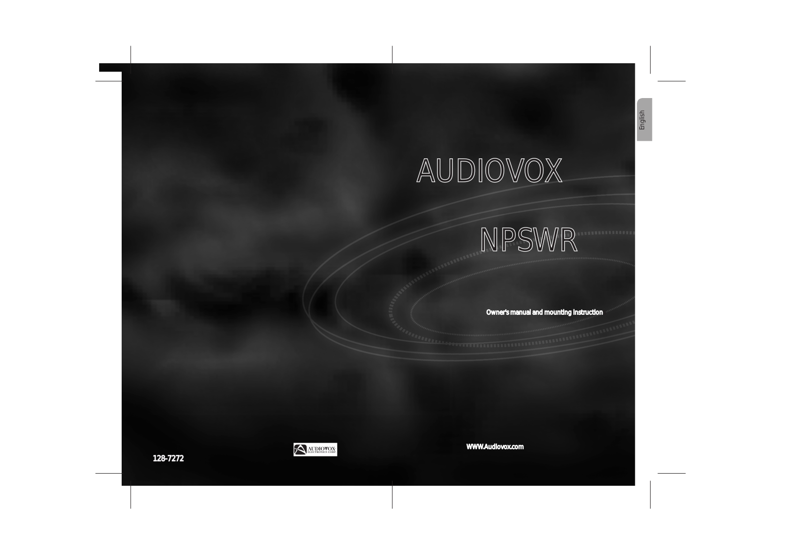 Audiovox NPSWR User Manual