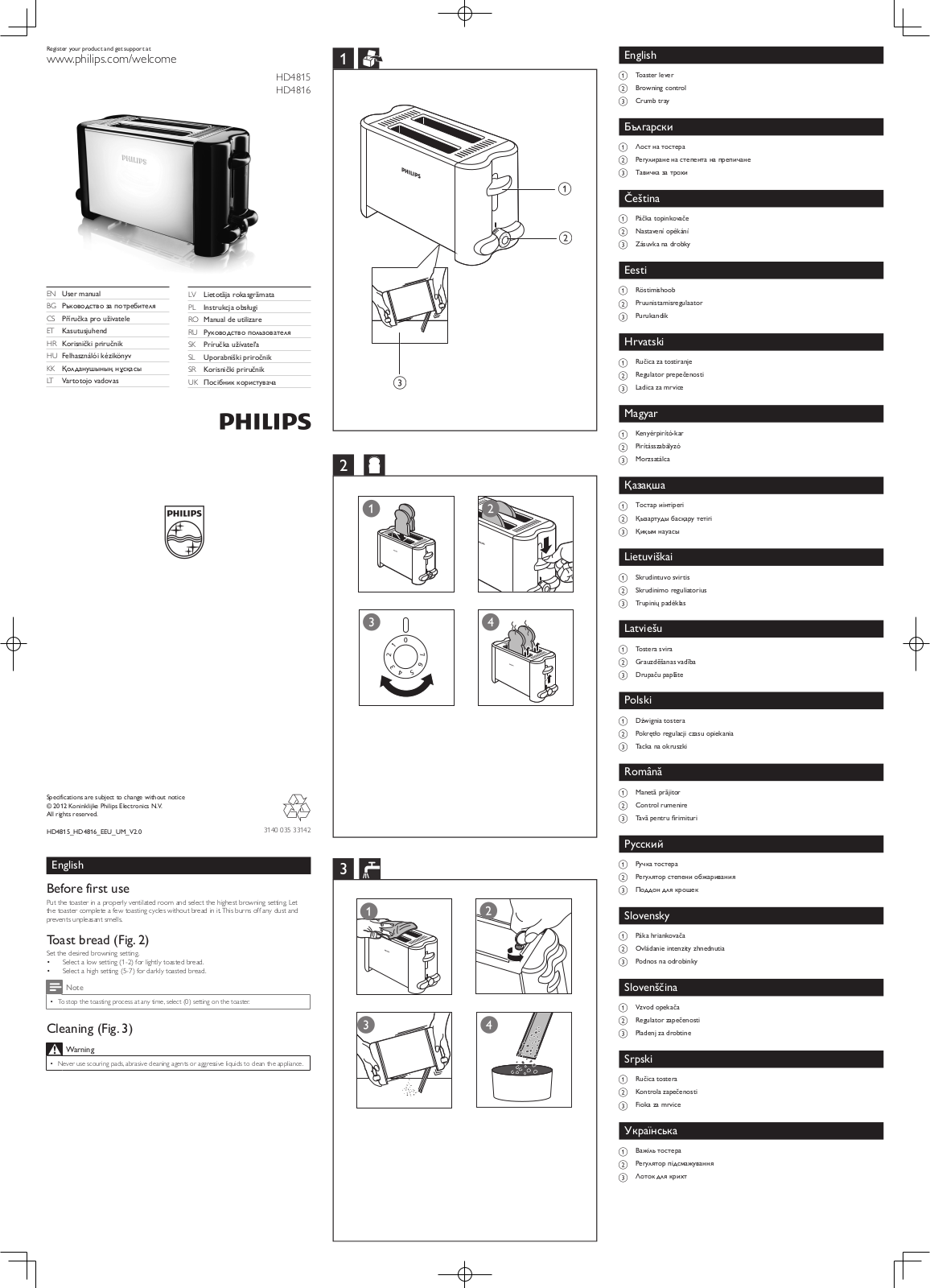 Philips HD4815 User Manual