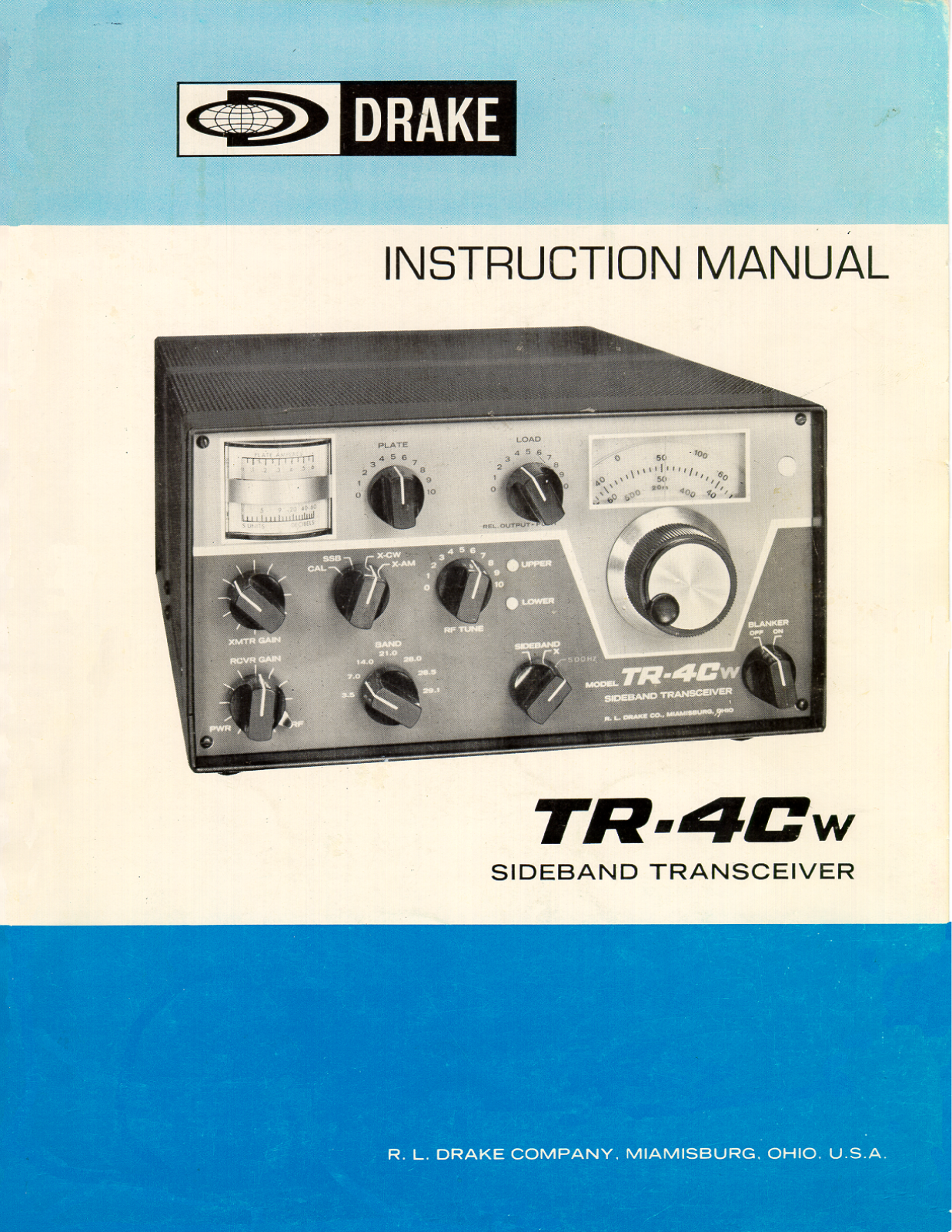 DRAKE TR-4CW User Manual