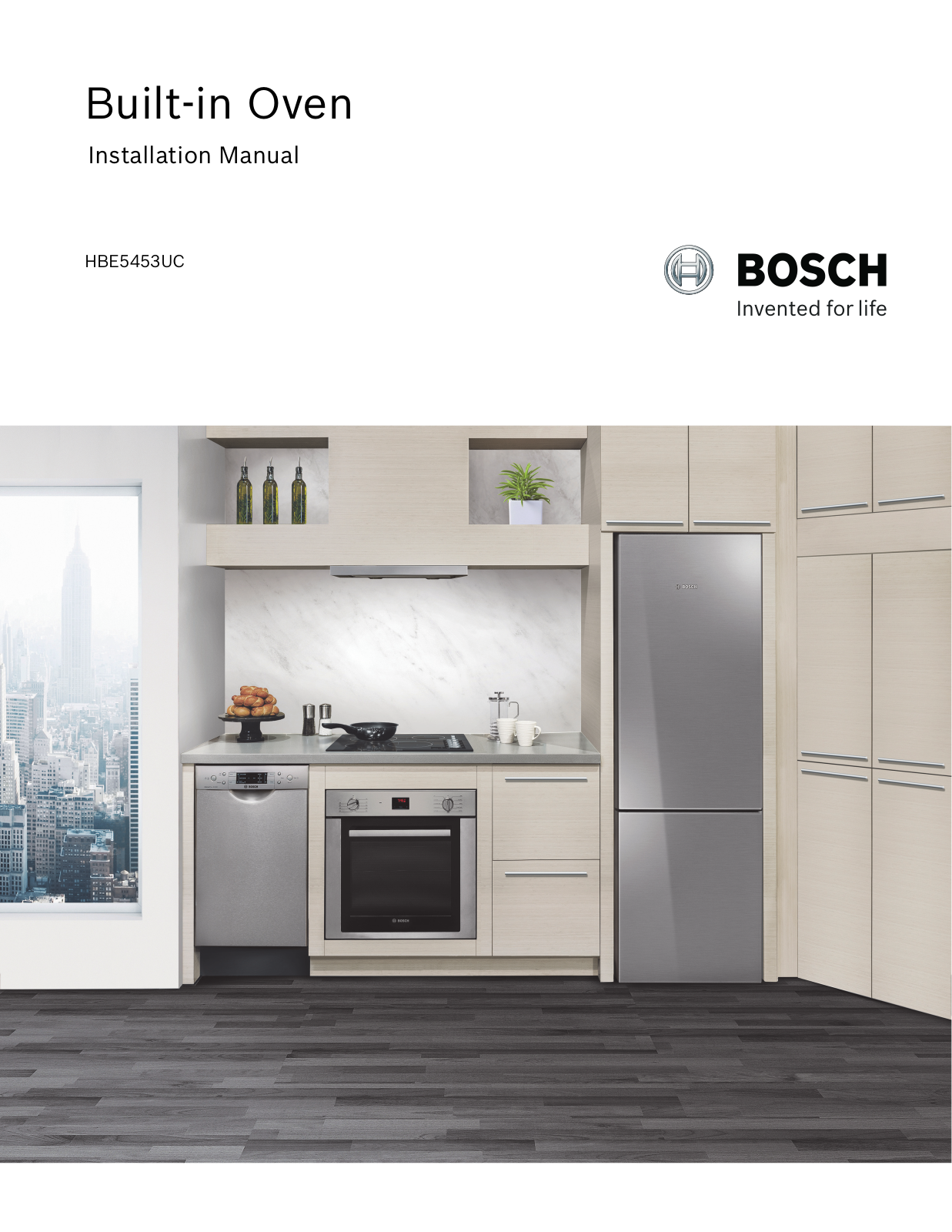 Bosch BORECTWODWRH863 Installation manual