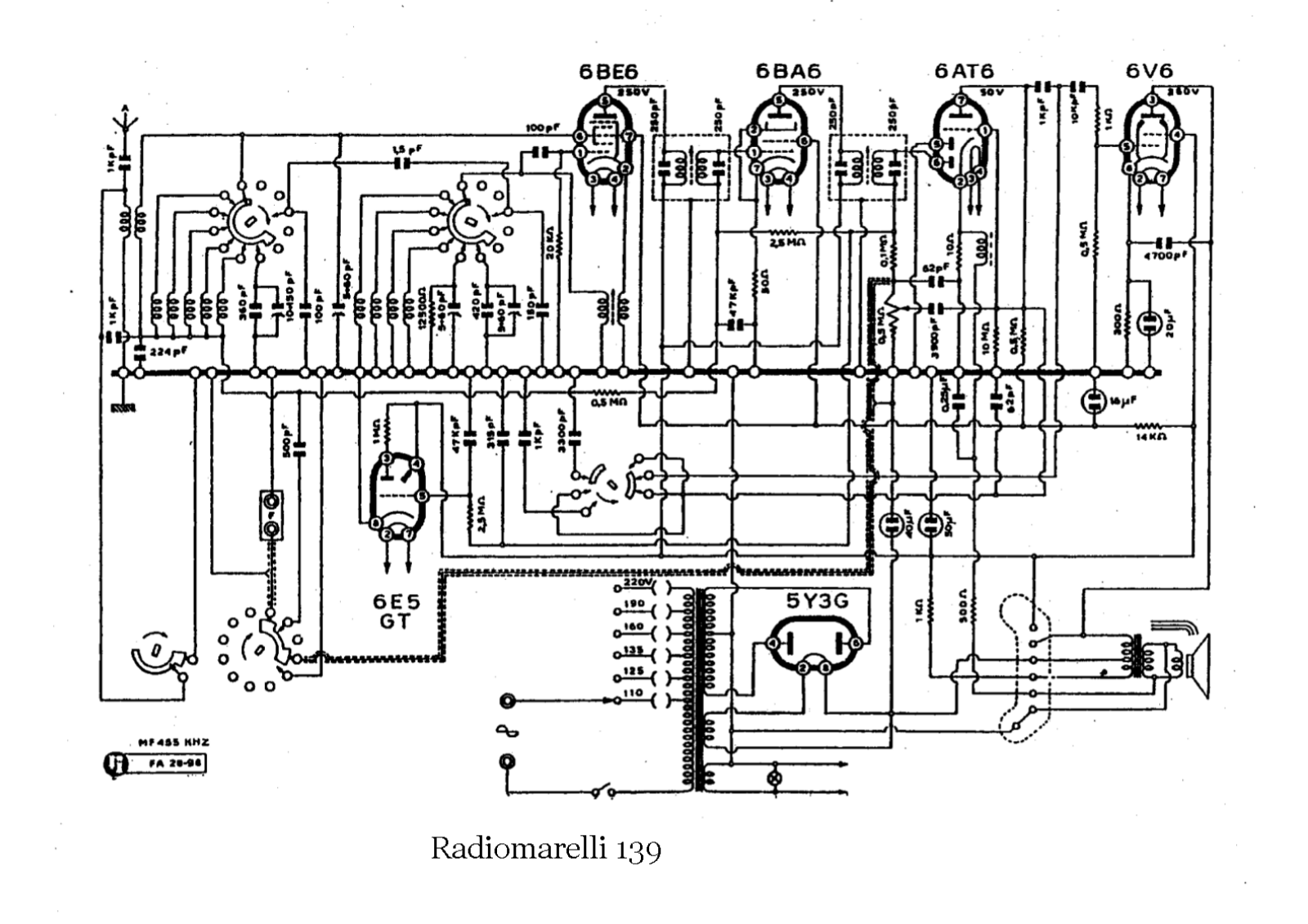 Radiomarelli 139 schematic - ManualMachine.com