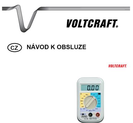 VOLTCRAFT LCR-9063 User guide