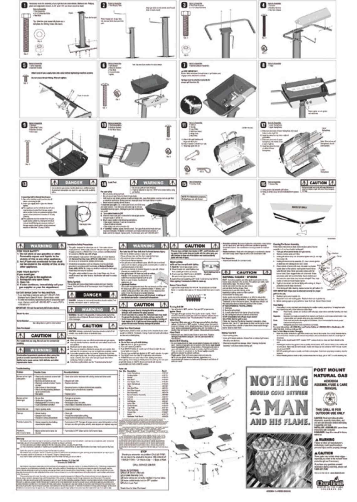 Charbroil 463820004 Owner's Manual