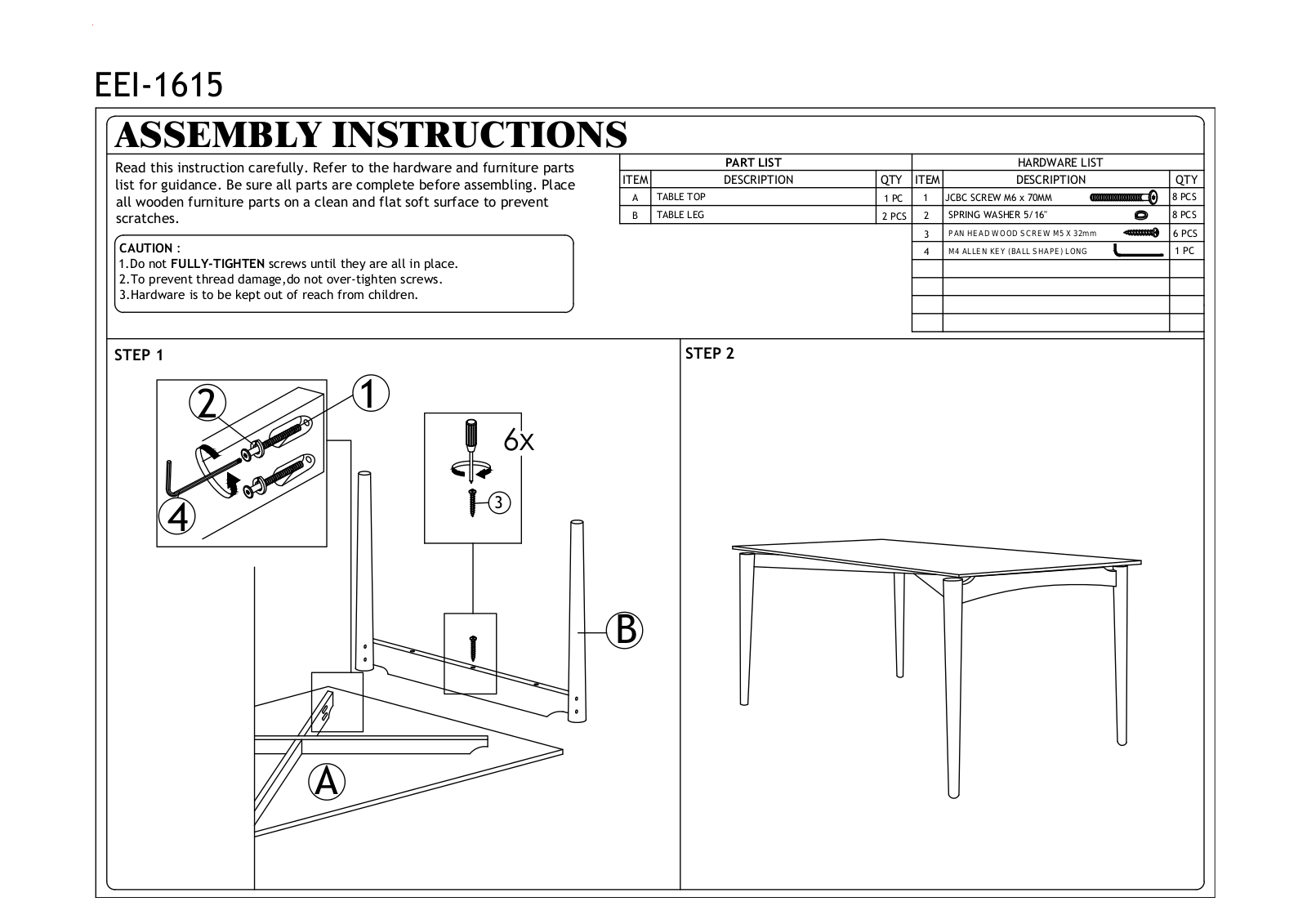 Modway FOW2673 Installation & Assembly - ManualMachine.com