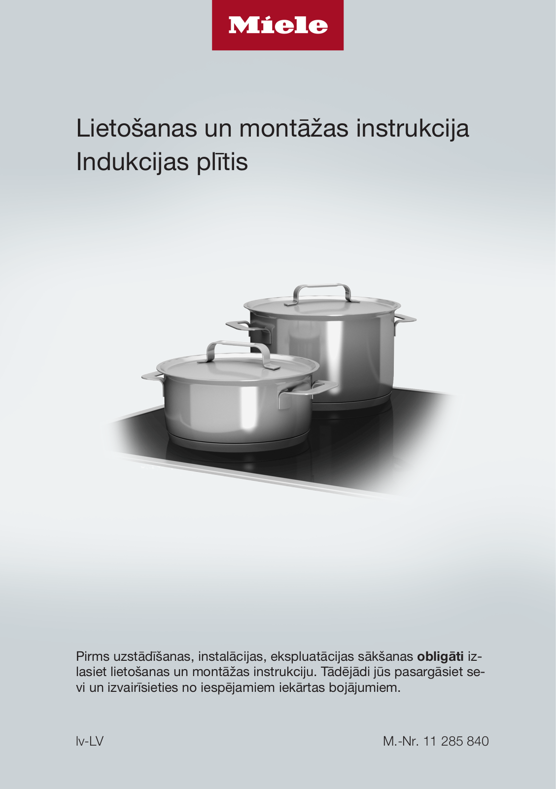 Miele KM 7678 FR, KM 7678 FL, KM 7697 FR, KM 7697 FL, KM 7878 FL Instructions Manual