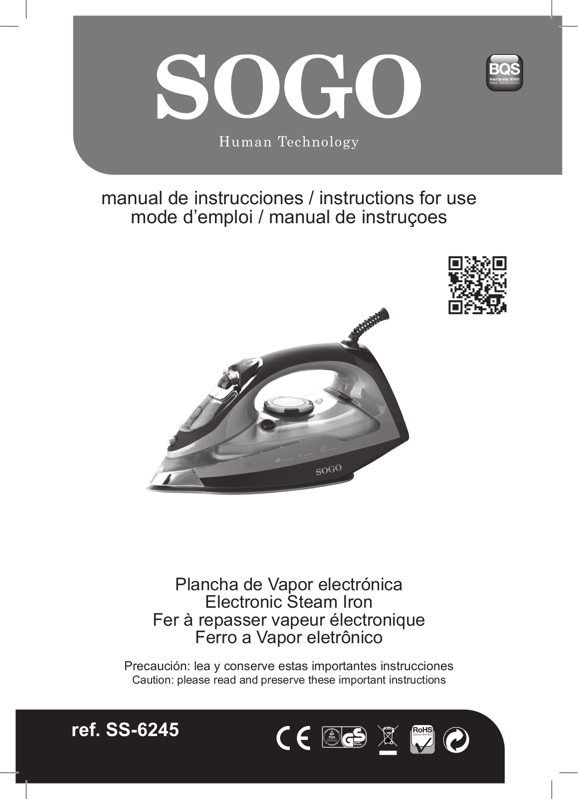 Sogo SS-6245 User guide - ManualMachine.com