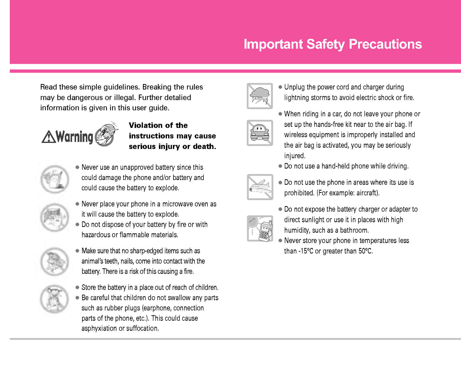 LG LGRD2430 User Manual