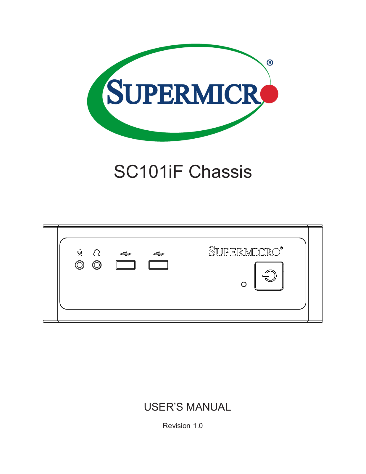 Supermicro CSE-101iF operation manual