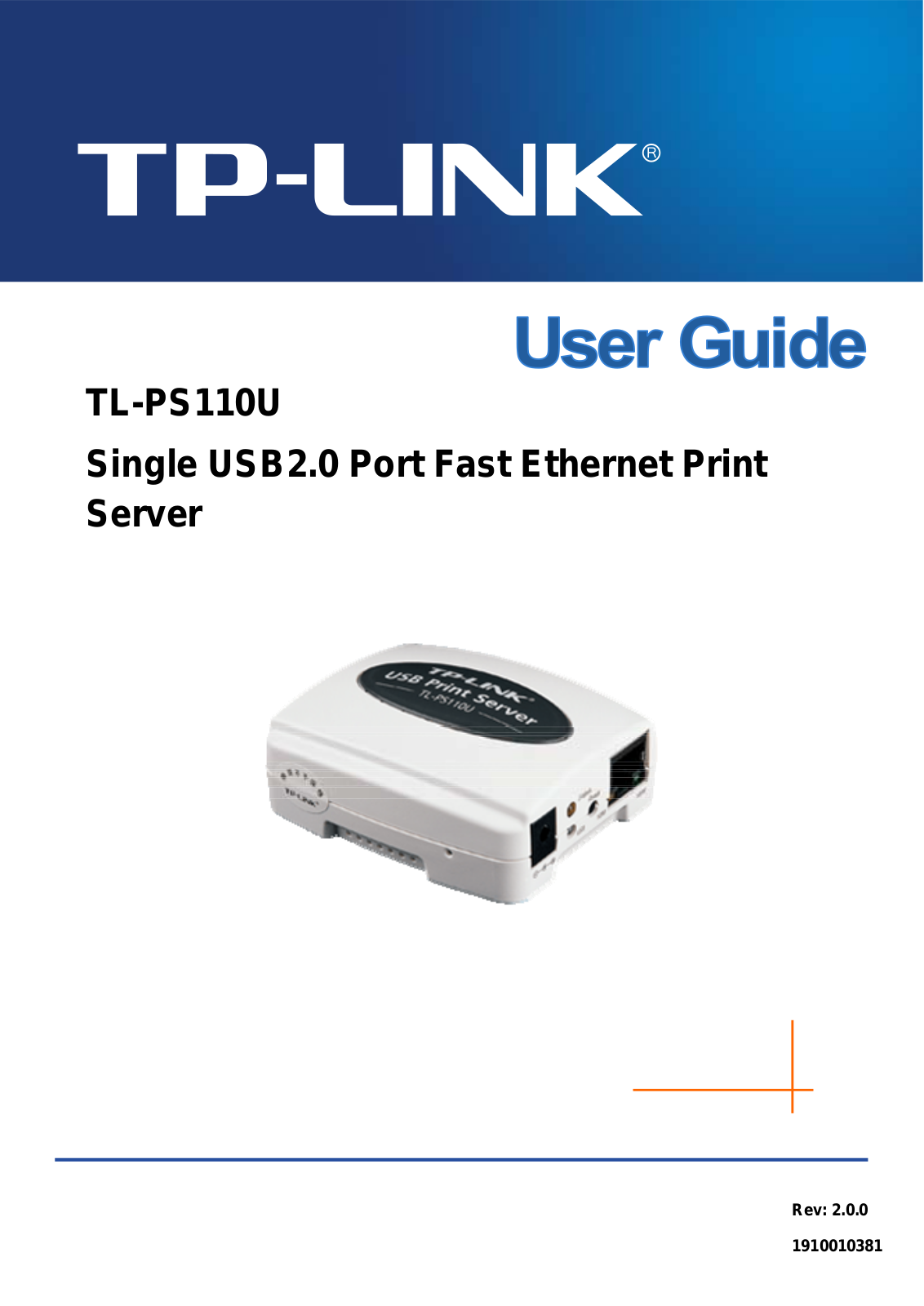 TP-Link TL-PS110U User Manual