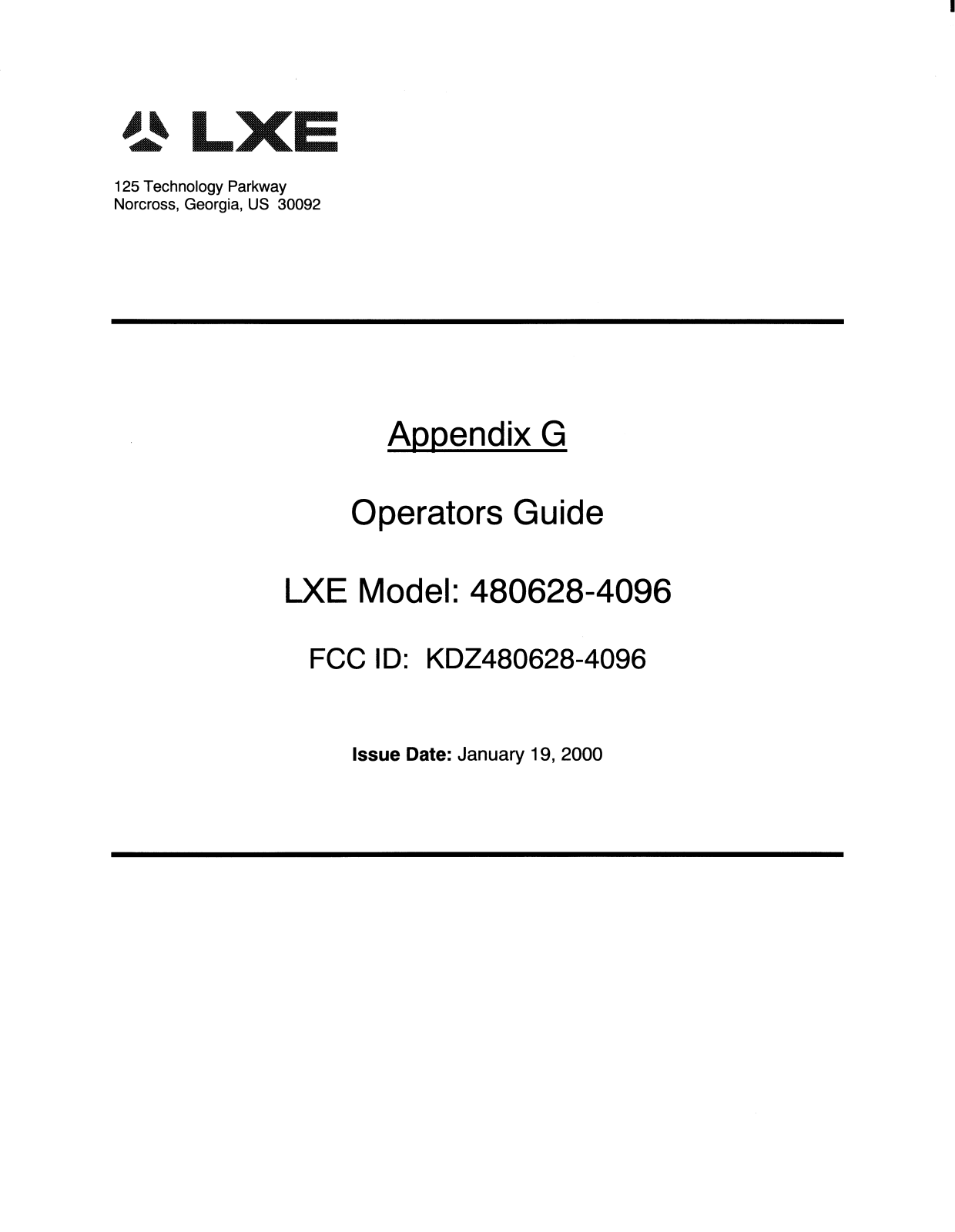 Honeywell 480628-4096 User Manual