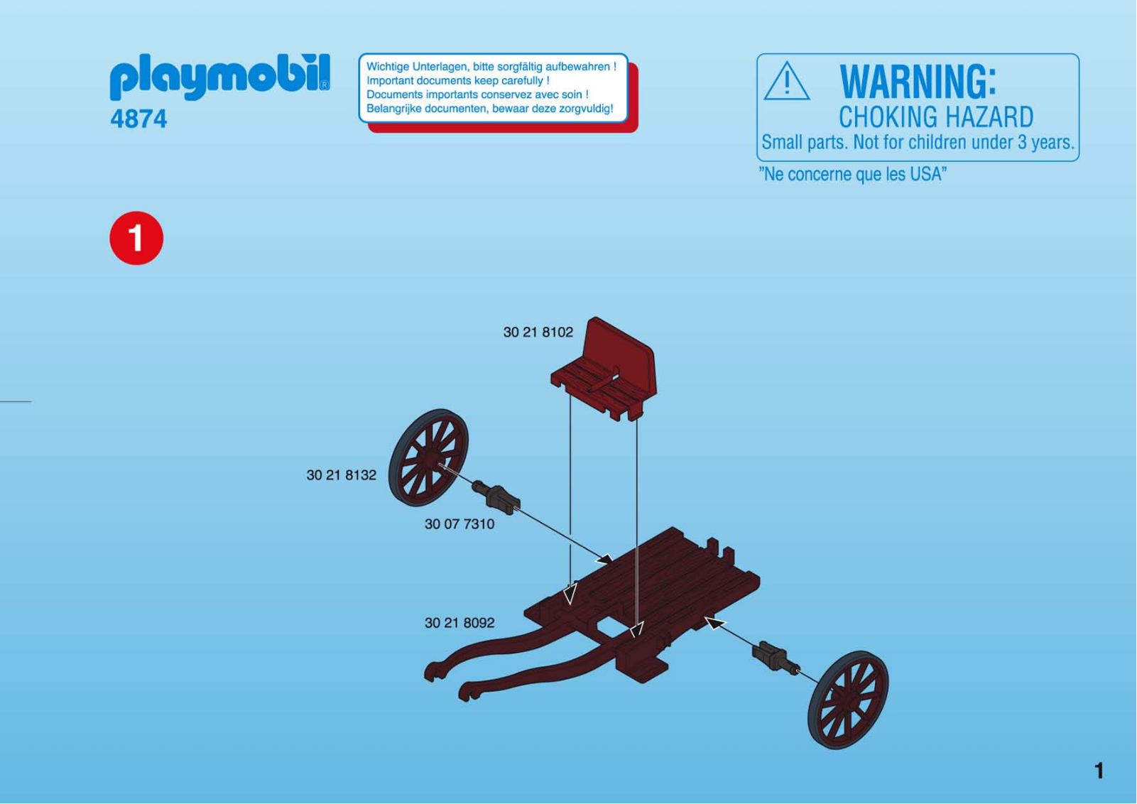 Playmobil 4874 Instructions