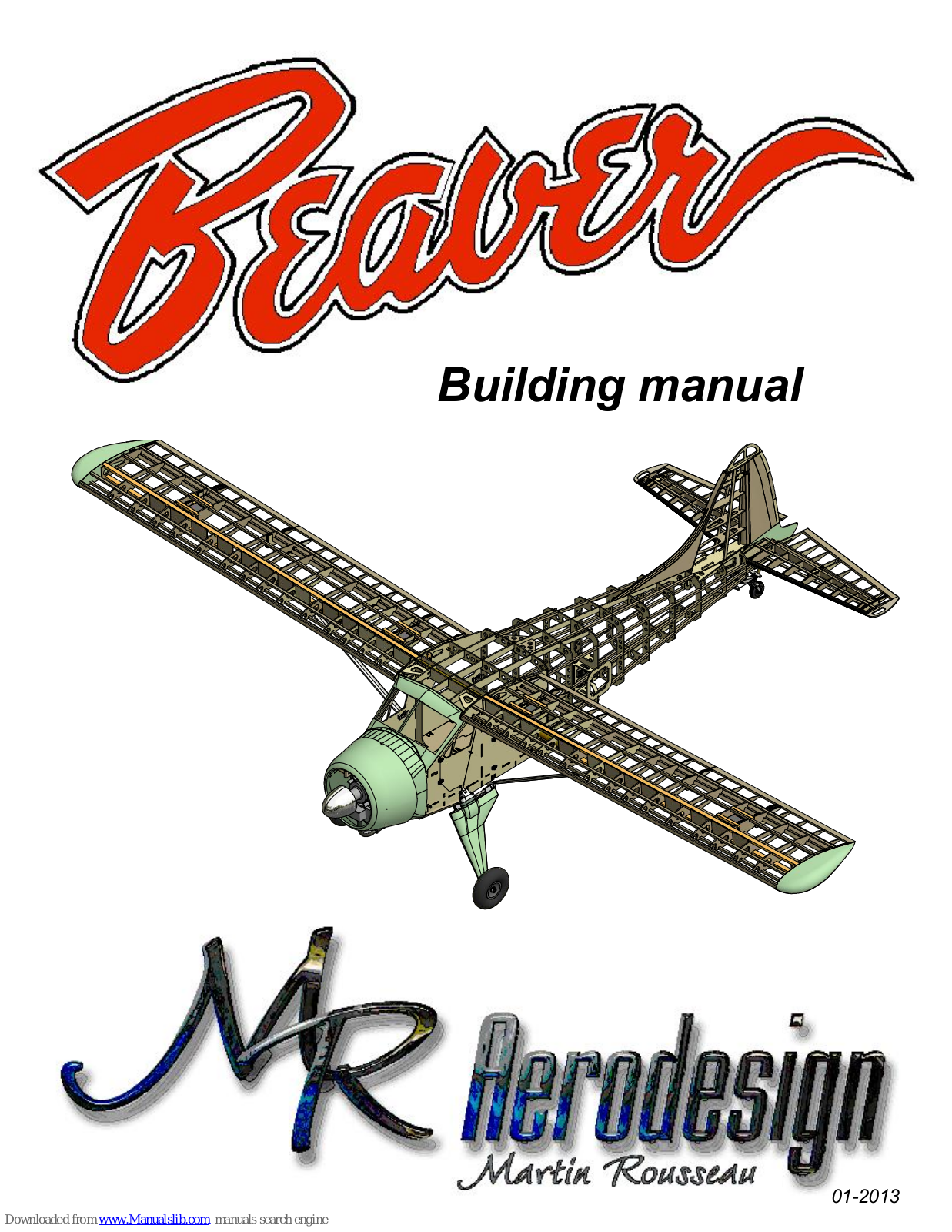 MR Aerodesign DHC-2 Beaver Building Manual