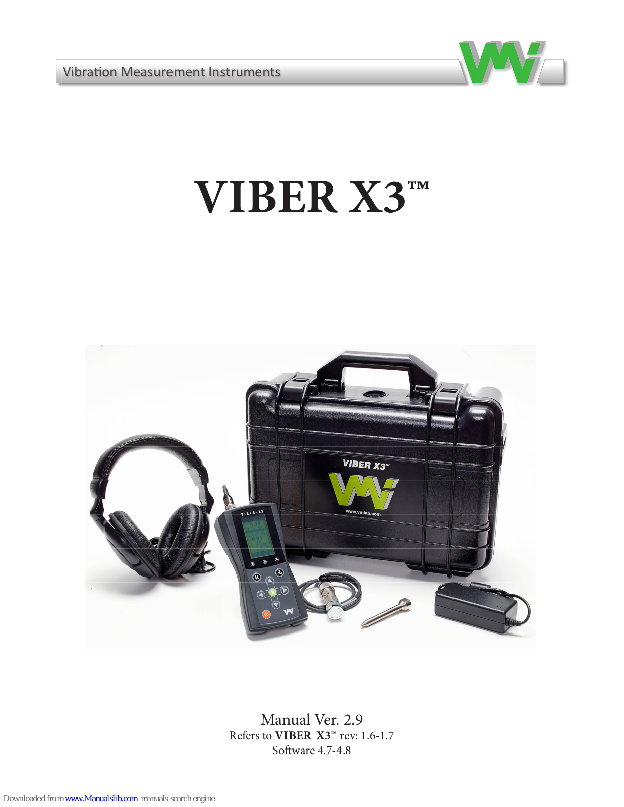 VMI VIBER X3 User Manual - ManualMachine.com